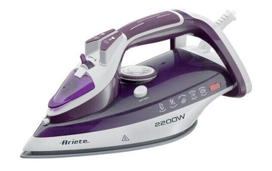Ariete Dampstrykejern 6243 - steam iron - sole plate: ceramic