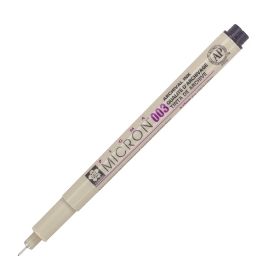 Sakura Pigma Micron Fineliner 003 Black