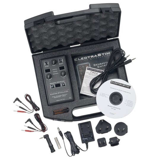 ElectraStim SensaVox Electro Sex Stimulator - EM140 - Svart ElectraStim SensaVox Electro Sex Stimulator - EM140 - Svart