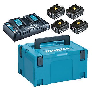 Makita batterisett 4x18 volt 6ah dc18rd Makita batterisett 4x18 volt 6ah dc18rd