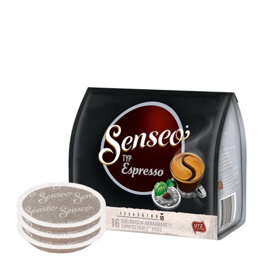 Senseo Espresso (medium kopp) til Senseo. 16 puter Senseo Espresso (medium kopp) til Senseo. 16 puter