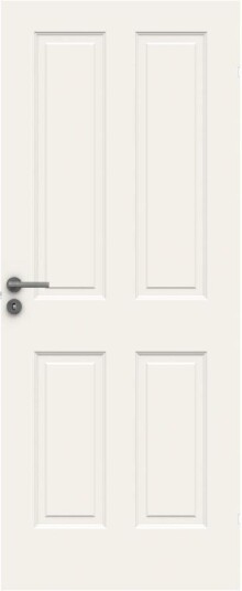 Swedoor Dørbl Compact 04 10x19 Hvit