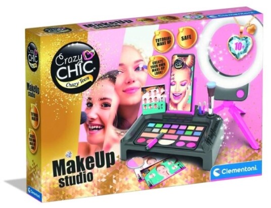 Clementoni Toy Beauty Set Makeup Studio 18744 Clementoni Toy Beauty Set Makeup Studio 18744
