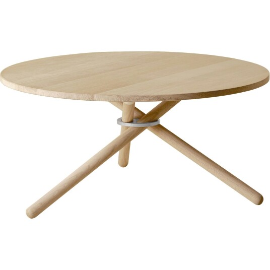 Eberhart Bertha Salongbord 90 Cm Lys Sofabord Eik Light Oak BERT 201 111