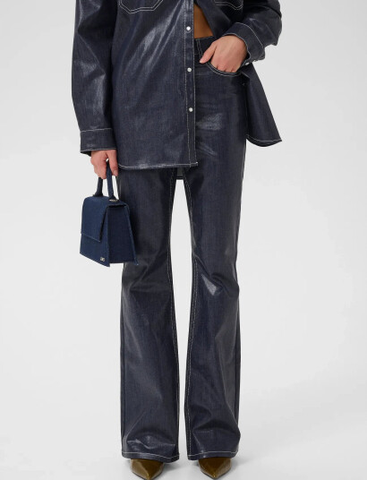 Gestuz Gzpiper Hw Flared Jeans - Navy - 32 x 34