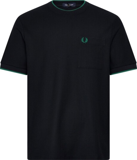Fred Perry Pocket Detail Pique Tee Navy XL Fred Perry Pocket Detail Pique Tee Navy XL