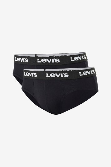 Levi's Underbukser Levis Men Repeat Logo 2 pakning Svart