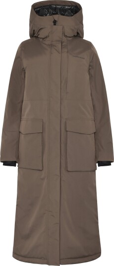 Didriksons Women's Leya Parka Long 4 Mocha Brown 44 Didriksons Women's Leya Parka Long 4 Mocha Brown 44