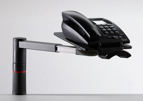 Novus Scopemaster Telefon Passiv Holder Innendørs Grå