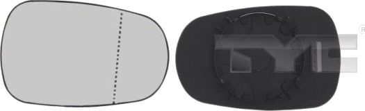 Speilglass, ytterspeil TYC 324-0008-1