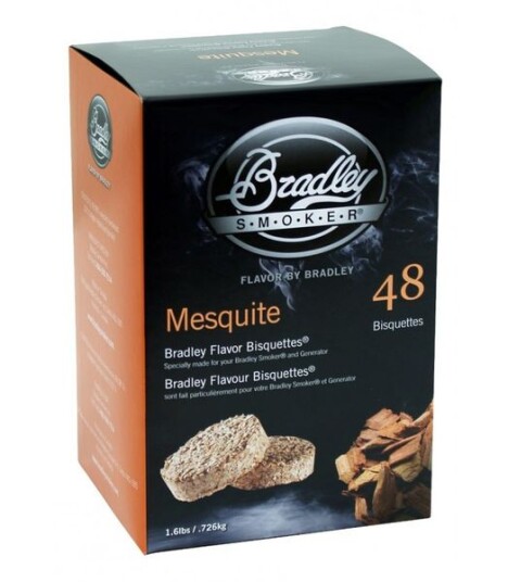 Bradley Røykebriketter av Mesquite 48-pack Bradley Røykebriketter av Mesquite 48-pack