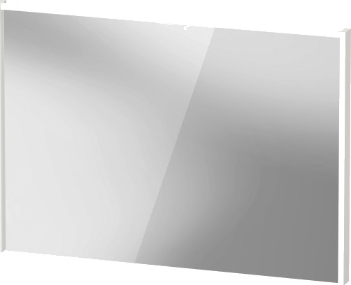 Duravit D Code speil med lys øverst 100 x 700 mm hvit matt