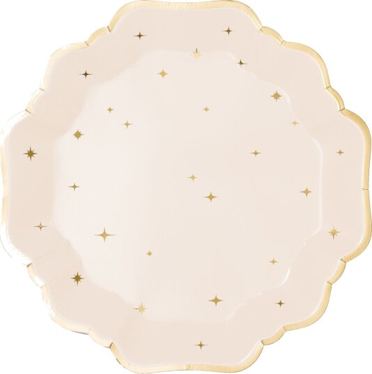 6 stk Gullstjerne Tallerkener 21 cm