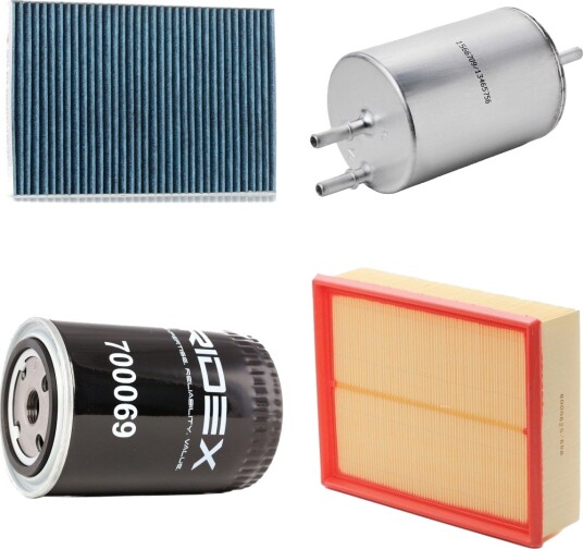 Filtersett RIDEX 4055F27828 Filtersett RIDEX 4055F27828