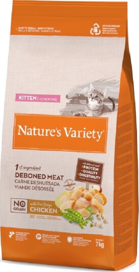 Nature’S Variety Tørrfôr Nature'S Variety No Grain Kitten Frittgående Kylling 2 X 7 kg