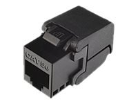 Solarix Trapes-Jakk Cat 5E Utp Rj-45 Svart