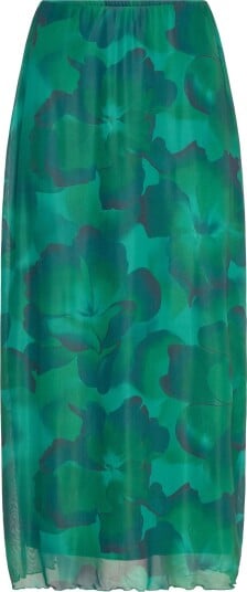 Vila Viingelise Hw Midi Skirt/Dc/Ka Green XXL