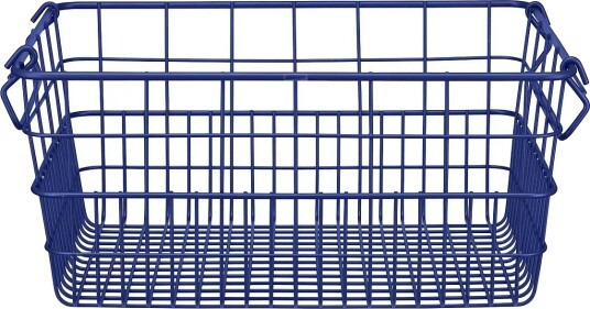 Blomus Storage Basket   17 X 37 X 27 Cm   Kago   Mazarine Blue   Blue   L 27CM