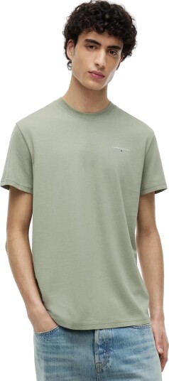Tommy Jeans Tjm Slim Linear Chest Tee Ext Green XS Tommy Jeans Tjm Slim Linear Chest Tee Ext Green XS