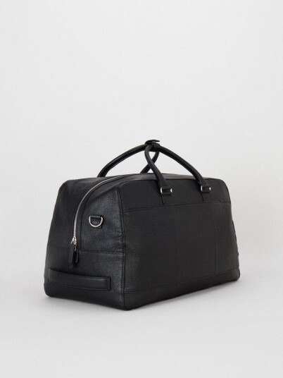 TIGER OF SWEDEN Brome Skinn Weekendbag Black TIGER OF SWEDEN Brome Skinn Weekendbag Black