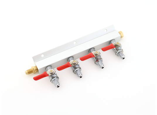 CO2 manifold med 4 uttak MFL gjenger