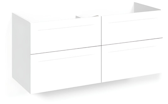 Macro Design Crown Frame Underskap Hvit / 120cm