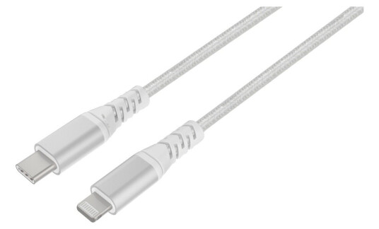 DACOTA PLATINUM USBC-LIGHTNING KABEL 2 M, HVIT
