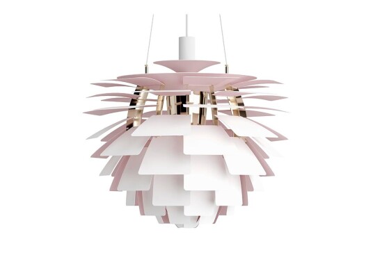 Other Brand Louis Poulsen PH Artichoke Anniversary Hvit/Rosa Ø60cm