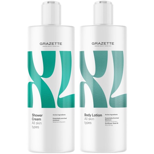 XL Shower Cream 400 ml & Body Lotion 400 ml XL Shower Cream 400 ml & Body Lotion 400 ml