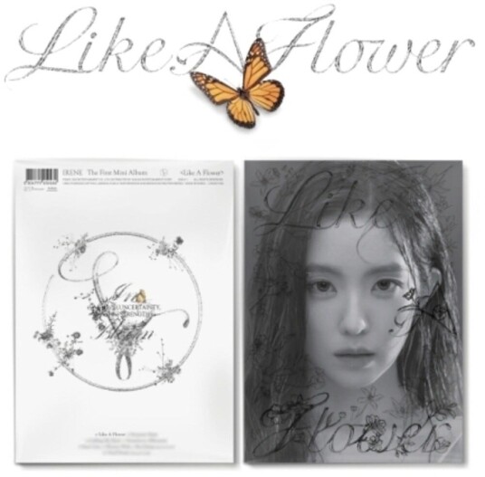 Irene  Like A Flower  Photo Book Version  CD