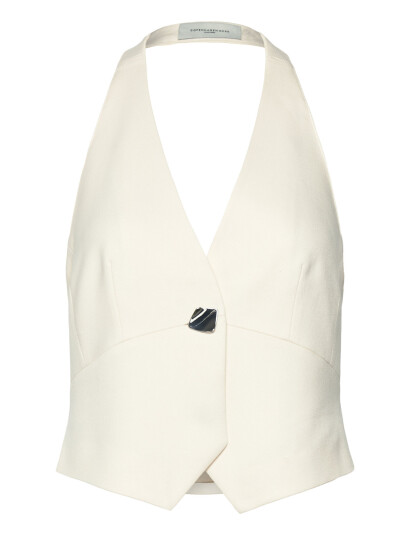Copenhagen Muse Cmtailor-Waistcoat - White - M
