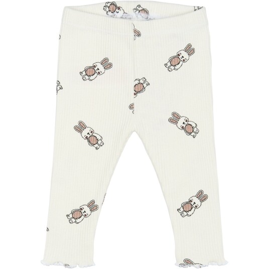 THE NEW Siblings Cloud Dancer AOP TNSBPippa Rib Leggings 68