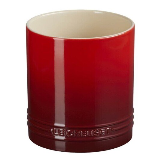 Le Creuset - Signature bestikk- og redskapskrukke 1,1L cerise