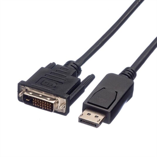 Value DisplayPort Kabel DP til DVI Value DisplayPort Kabel DP til DVI