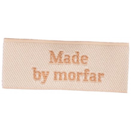 Label Made by Morfar Sandfarge 1 stk