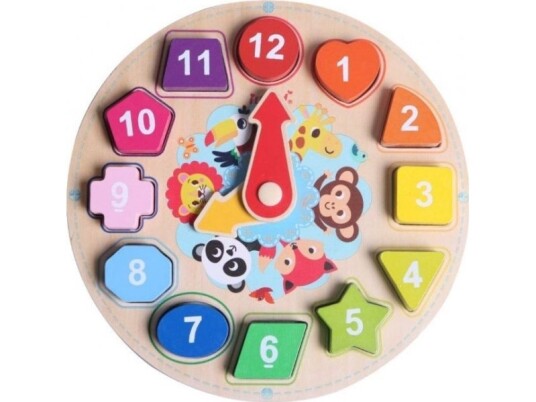 Iwood Clock Tre Úladanka For Læring