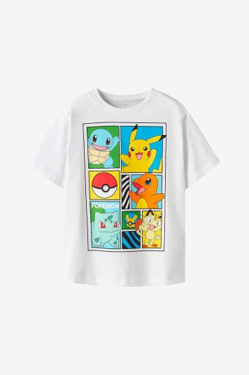 Name it - T-skjorte nkmDams Pokemon SS - Hvit Name it - T-skjorte nkmDams Pokemon SS - Hvit