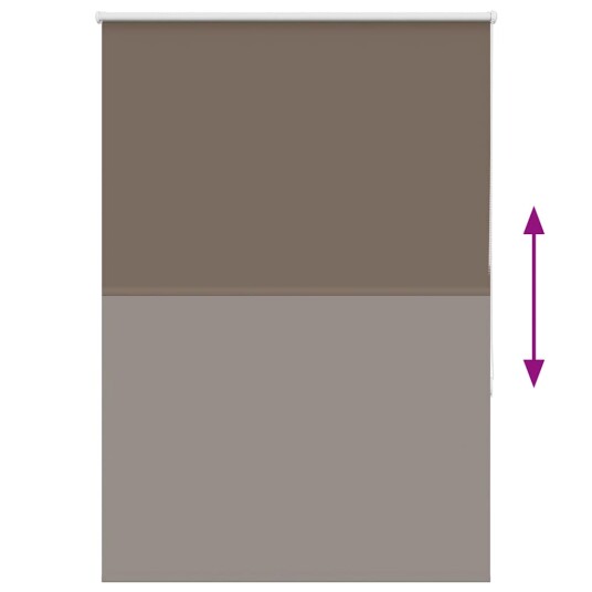 Rullegardin lystette 100x130 cm stoff bredde 95,7 cm polyester 8721158320605