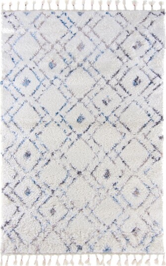 Ryetepper Lugo blå/multi Størrelse: 80 x 300 cm