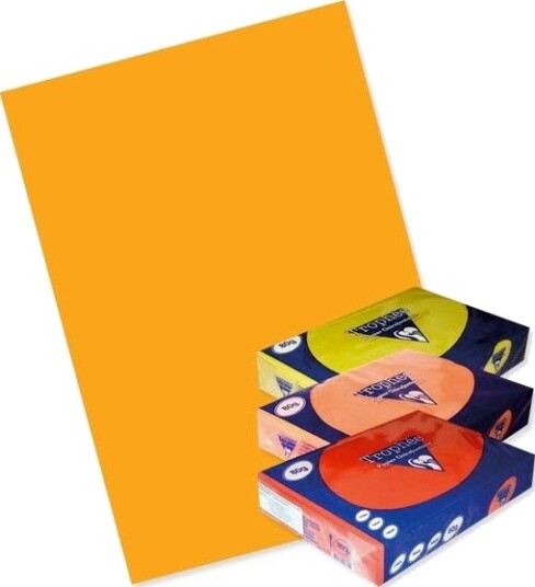 Trophee Kopipapir A4 80 G Oransje 500 Ark Trophee Kopipapir A4 80 G Oransje 500 Ark