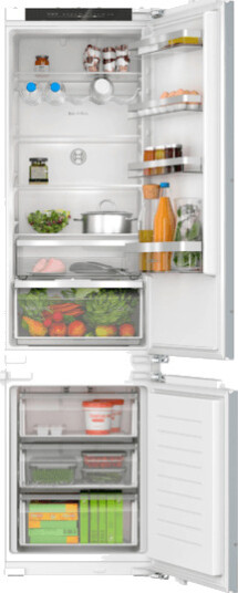 Bosch Serie 4 KIN96VFD0 Integrert Kombiskap med Bunnfryser 290L Bosch Serie 4 KIN96VFD0 Integrert Kombiskap med Bunnfryser 290L
