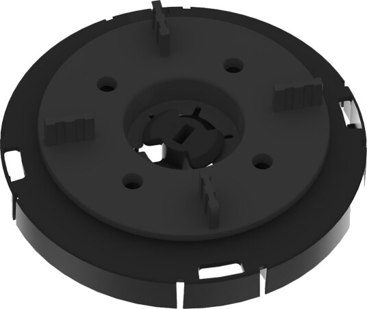 Key Support Selvnivellerende Hode 4mm 7% Fall 24 Stk