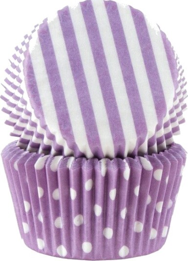 Muffinsformer Pastelllilla Standard 50stk | Slikkepott.No