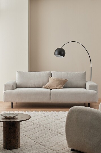 Ellos Home Sofa Trim 3 seter Beige Ellos Home Sofa Trim 3 seter Beige