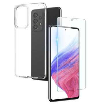 Samsung Galaxy A53 5G Northjo 2-i-1 Beskyttelsessett Klar