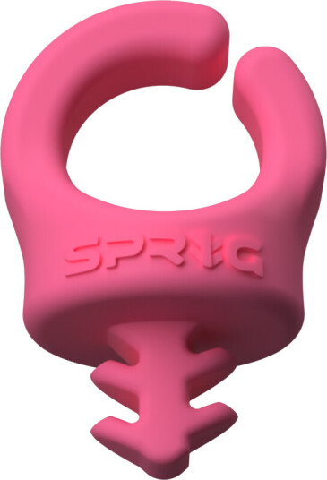 Sprig Cable Management 3/8", 3-pakke Superpraktisk organisering, Rosa farge Sprig Cable Management 3/8", 3-pakke Superpraktisk organisering, Rosa farge