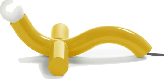 La Due Table Lamp Yellow La Due Table Lamp Yellow