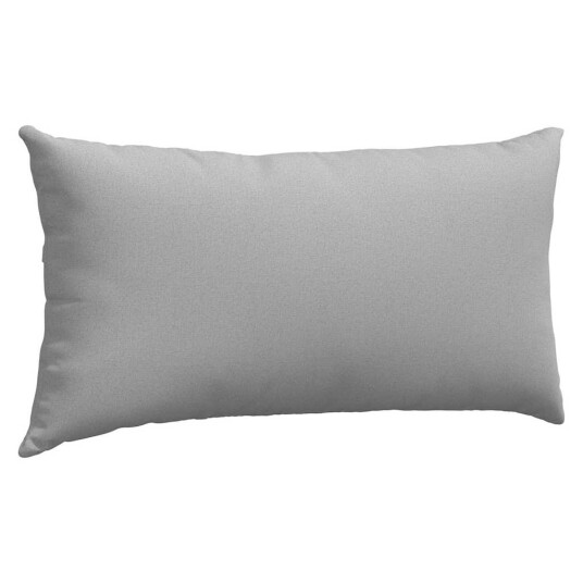Sofaputer 2 pcs Grå 80 x 40 cm stoff