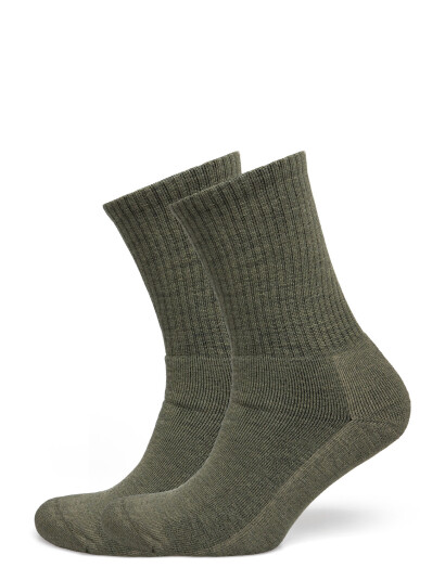 Alpacasocks&Co Merino Casual 2-Pack - Green - 36-39