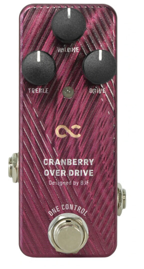 One Control Cranberry OverDrive - Boost One Control Cranberry OverDrive - Boost